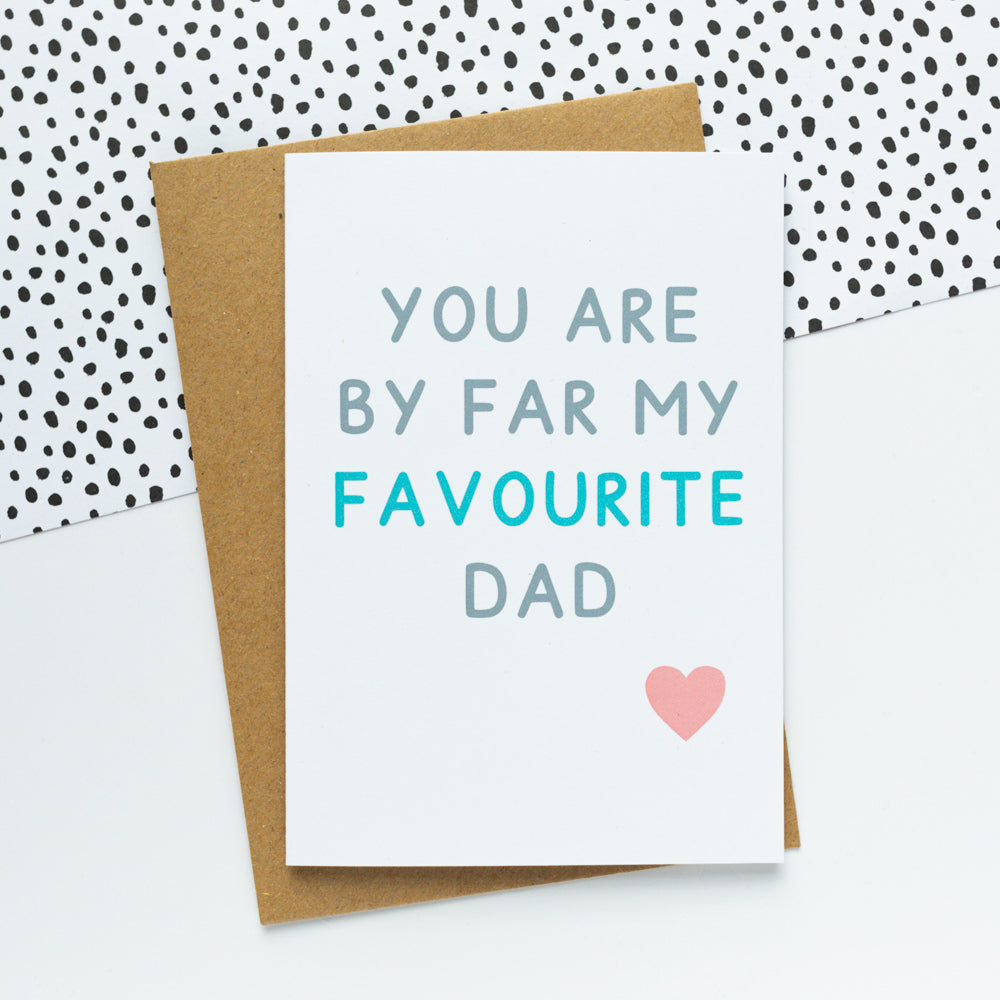 Favourite Dad Card Jeff and the Squirrel