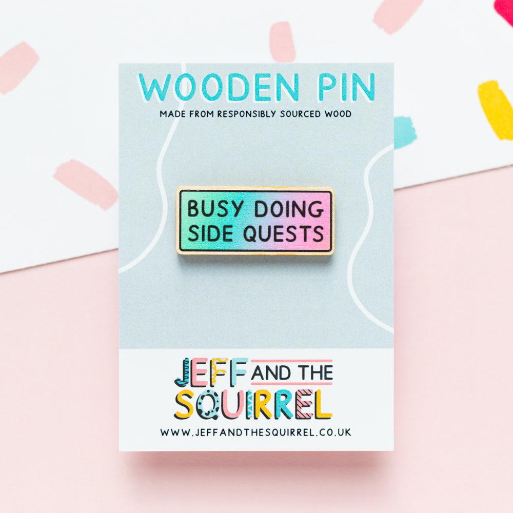 *SECONDS* Wooden Pins