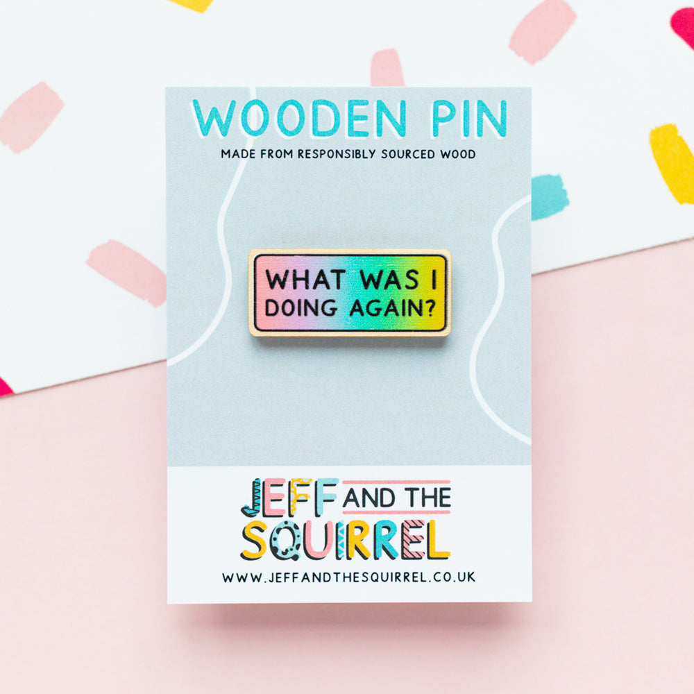 *SECONDS* Wooden Pins